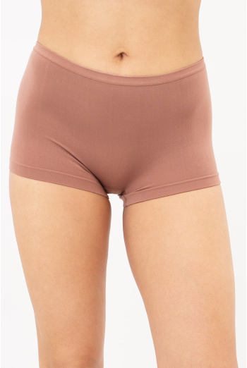 Жіночі труси-шорти безшовні BOXER BRIEFS COLOR Giulia (mokko), коричневий Жіночі труси-шорти безшовні BOXER BRIEFS COLOR Giulia (mokko), коричневий