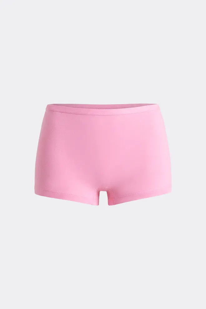 Жіночі труси-шорти безшовні BOXER BRIEFS COLOR Giulia (rosa pink), рожевий