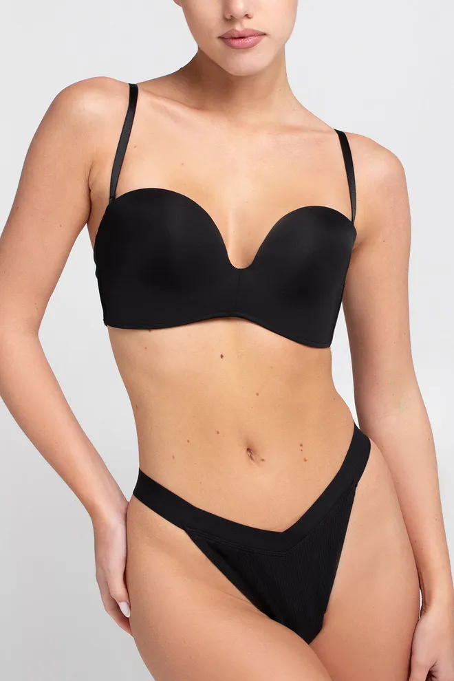 Бюстгальтер балконет L1523A Giulia (черный)