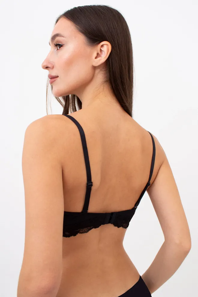 Бюстгальтер без кісточок OLIVIA 1542/21 Giulia (black), чорний