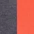 dark grey melange/orange