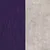 violet indigo/silver melange