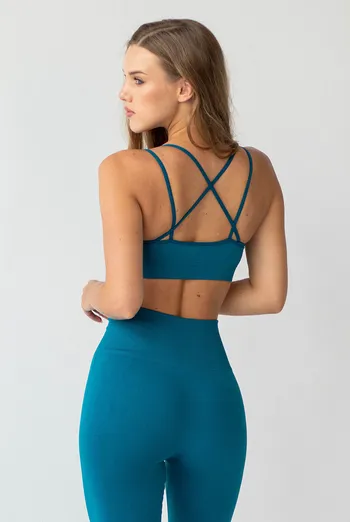 Бесшовный топ FLEX TOP ACTIVE Flexit (lyons blue), синий Бесшовный топ FLEX TOP ACTIVE Flexit (lyons blue), синий