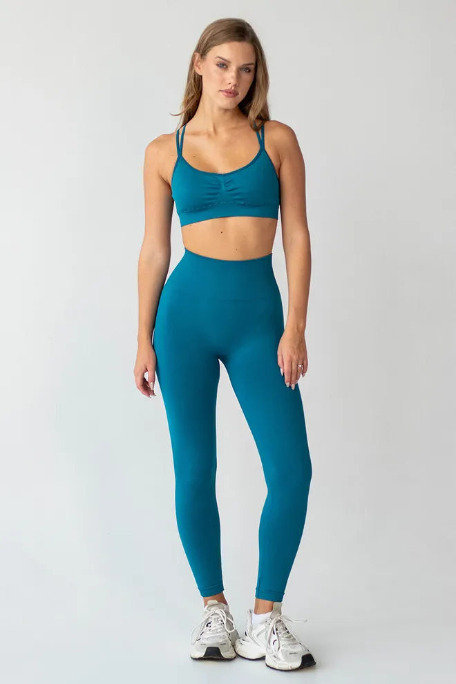 Безшовний топ FLEX TOP ACTIVE Flexit (lyons blue), синій