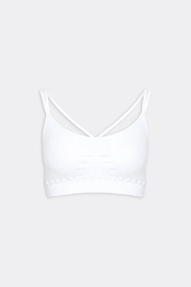 Бесшовный топ FLEX TOP ACTIVE Flexit (white), белый
