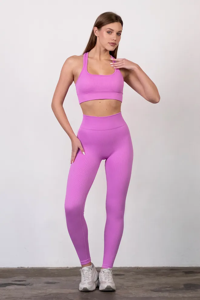 Топ в рубчик FLEX TOP «Cut-Out Fit» Flexit (ultra pink), рожевий