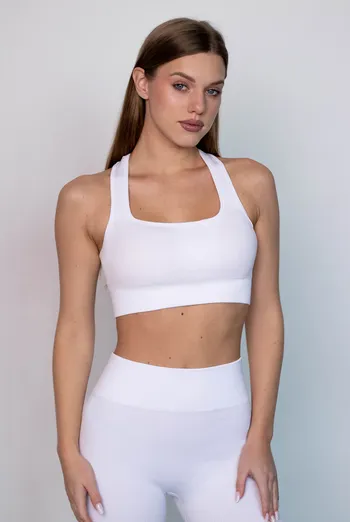 Топ в рубчик FLEX TOP «Cut-Out Fit» Flexit (white), білий Топ в рубчик FLEX TOP «Cut-Out Fit» Flexit (white), білий