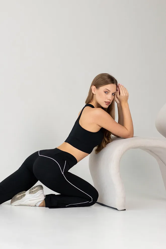 Топ-борцовка на молнии FLEX TOP «Zip-Up Active» Flexit (black), черный