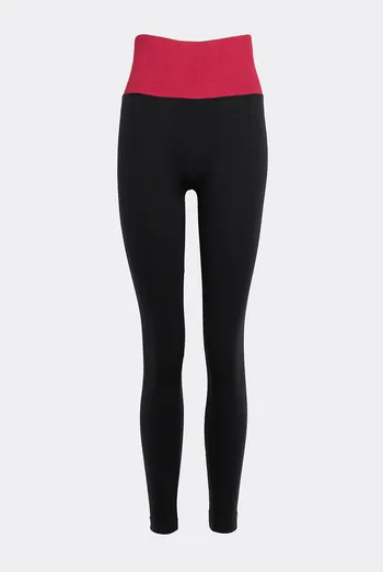 Легінси з push-up ефектом FLEXING LEGGINGS GLAM Flexit (black/winterberry), чорний/червоний