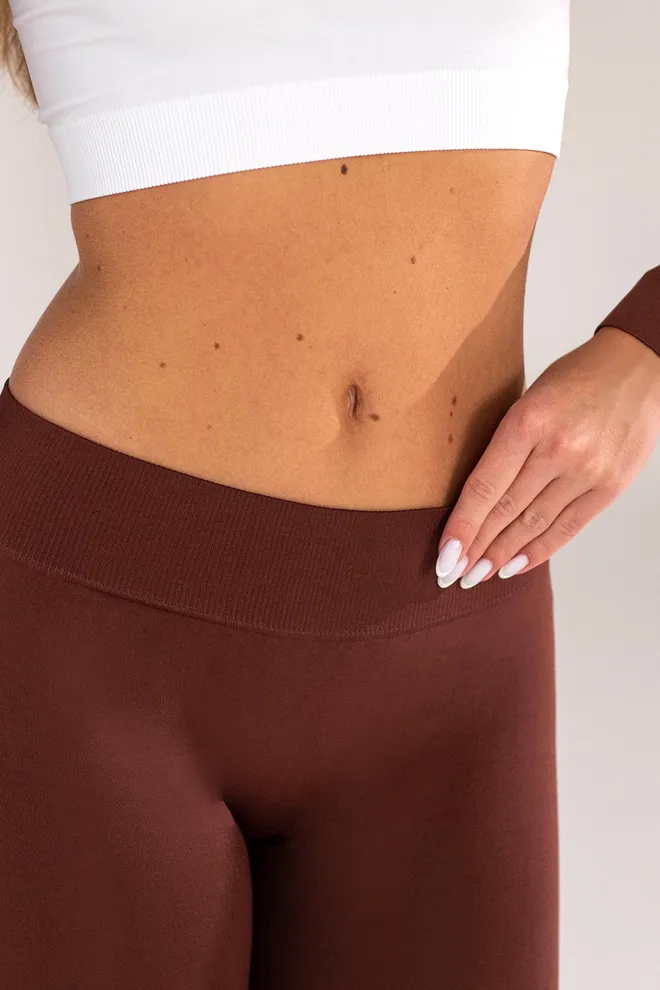 Бесшовные леггинсы клеш FLEXING LEGGINGS JIVE Flexit (hot chocolate), коричневый