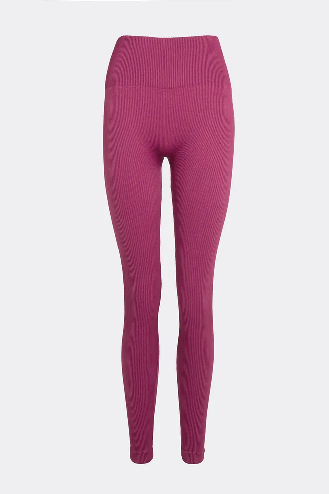 Легінси в рубчик FLEXING LEGGINGS POWER Flexit (domsor), рожевий