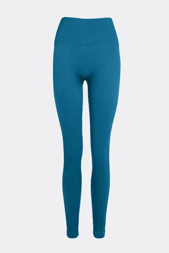 Леггинсы в рубчик FLEXING LEGGINGS POWER Flexit (lyons blue), синий