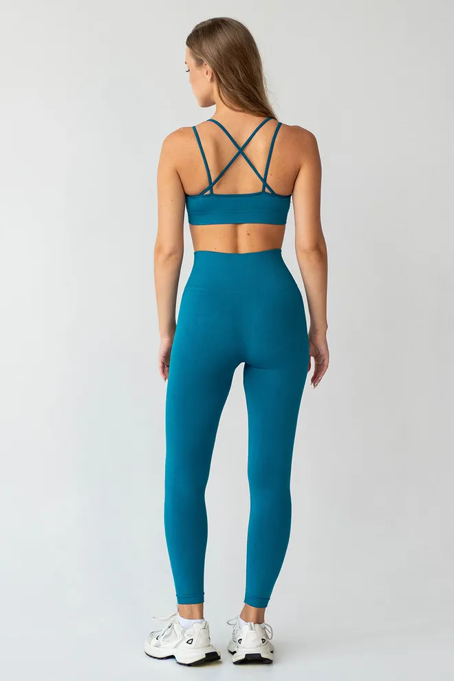 Легінси з моделюючим поясом FLEXING LEGGINGS ACTIVE Flexit (lyons blue), синій