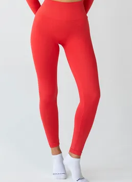 Леггинсы с моделирующим поясом FLEXING LEGGINGS ACTIVE Flexit (poppy red), красный