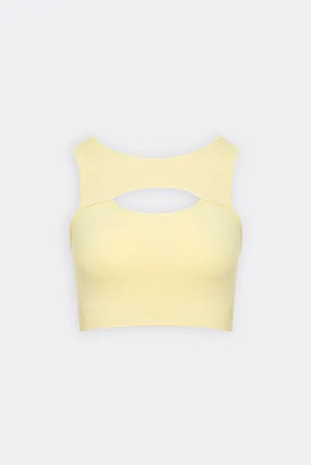 Майка з вирізом FLEX TOP ENERGY Flexit (lemon grass), жовтий Майка з вирізом FLEX TOP ENERGY Flexit (lemon grass), жовтий