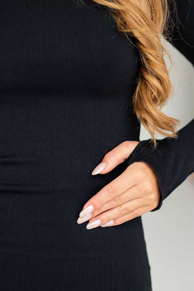 Водолазка в рубчик FLEX POWER Flexit (black), черный