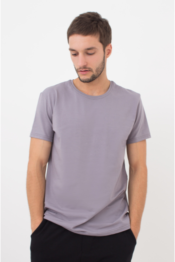 Футболка мужская G-MAN 4601/010 Giulia (grey), серый Футболка мужская G-MAN 4601/010 Giulia (grey), серый