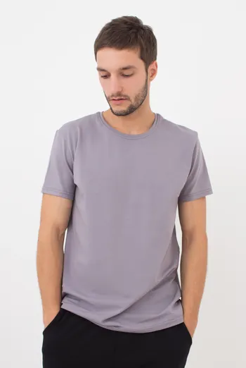 Футболка мужская G-MAN 4601/010 Giulia (grey), серый Футболка мужская G-MAN 4601/010 Giulia (grey), серый