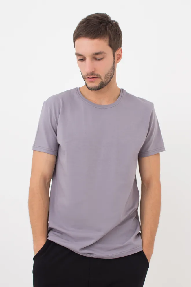 Футболка чоловіча G-MAN 4601/010 Giulia (grey), сірий