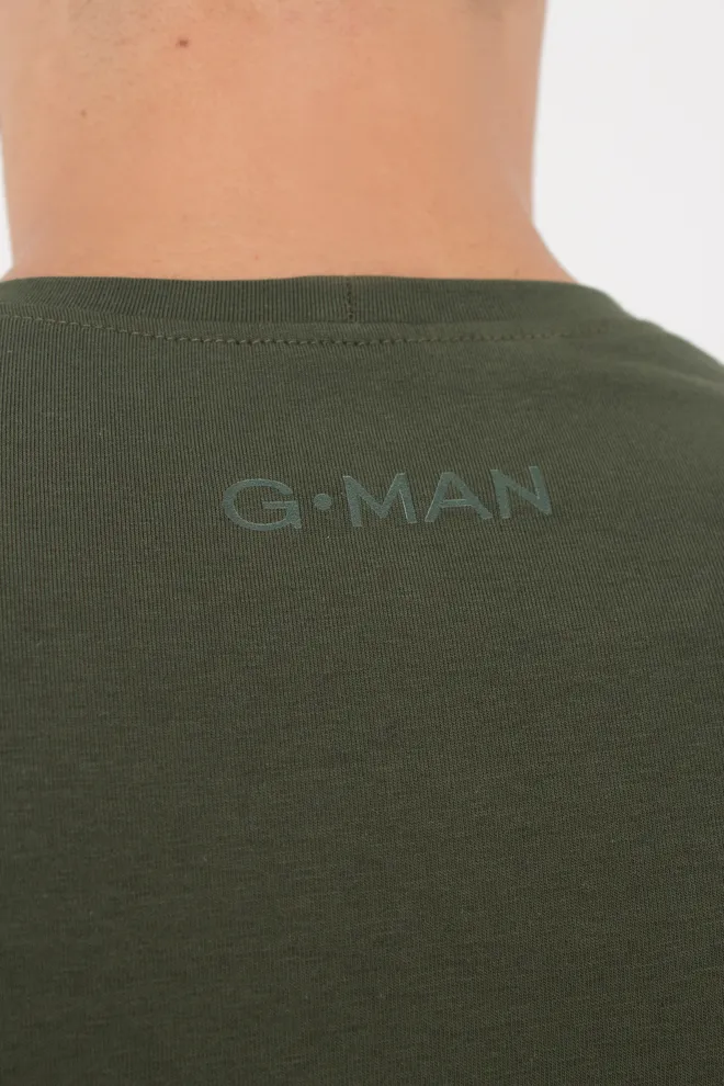 Футболка чоловіча G-MAN 4601/010 Giulia (light khaki), зелений