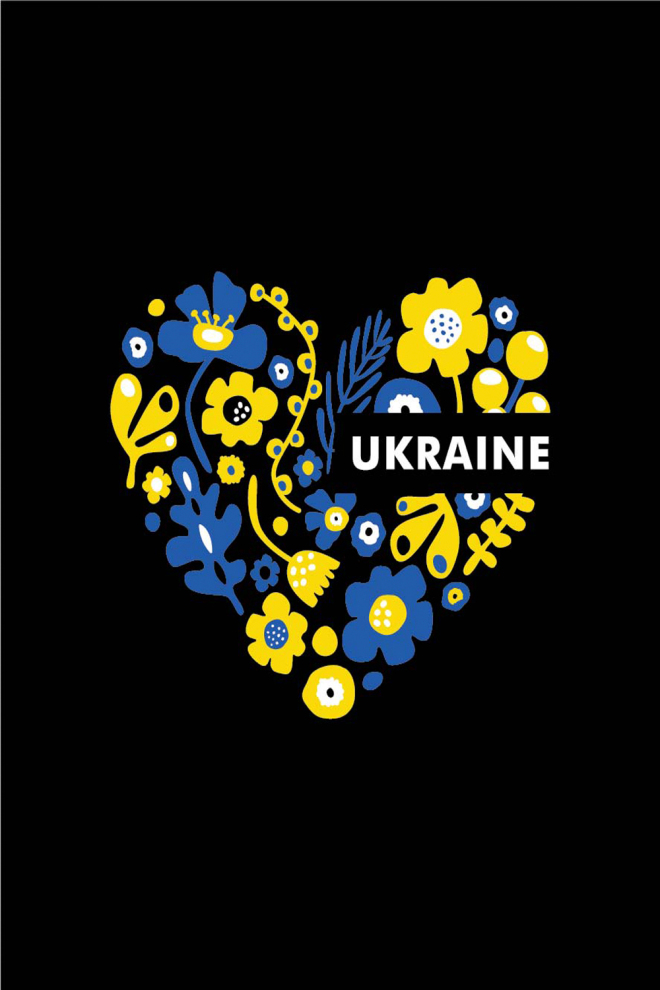 Футболка жіноча з написом "Ukraine" T-SHIRT WOMEN UNIQUE PRINT 4802/010 (black W00017), чорний