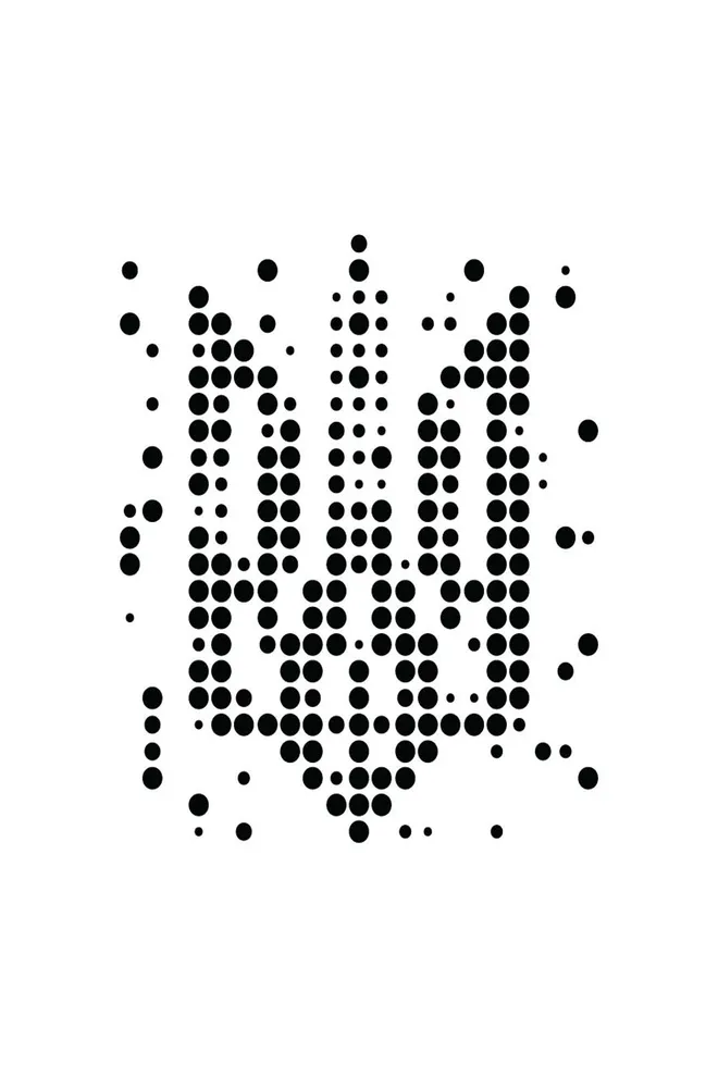 Футболка женская с рисунком "Трезубец" T-SHIRT WOMEN UNIQUE PRINT 4802/010 (white W00019), белый