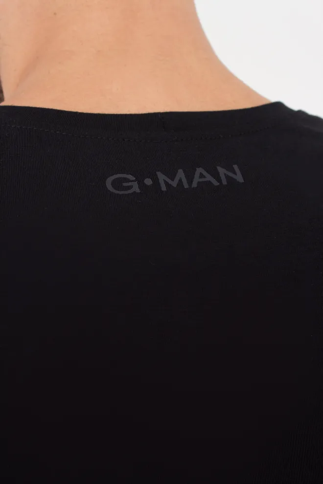 Футболка чоловіча G-MAN 4601/010 Giulia (black), чорний