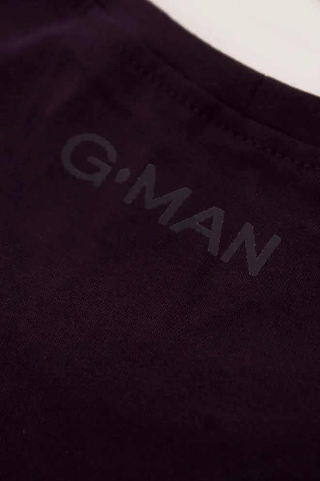 Чоловіча футболка G-MAN 4601/010 (dark purple)