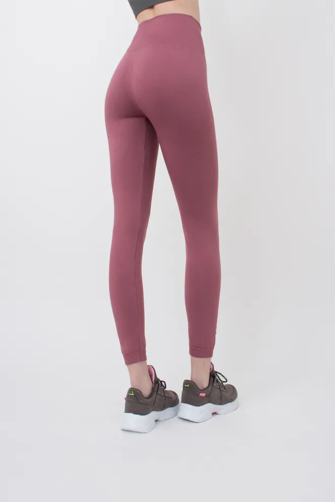 Спортивні безшовні легінси LEGGINGS ENERGY Giulia (flamenco), рожевий