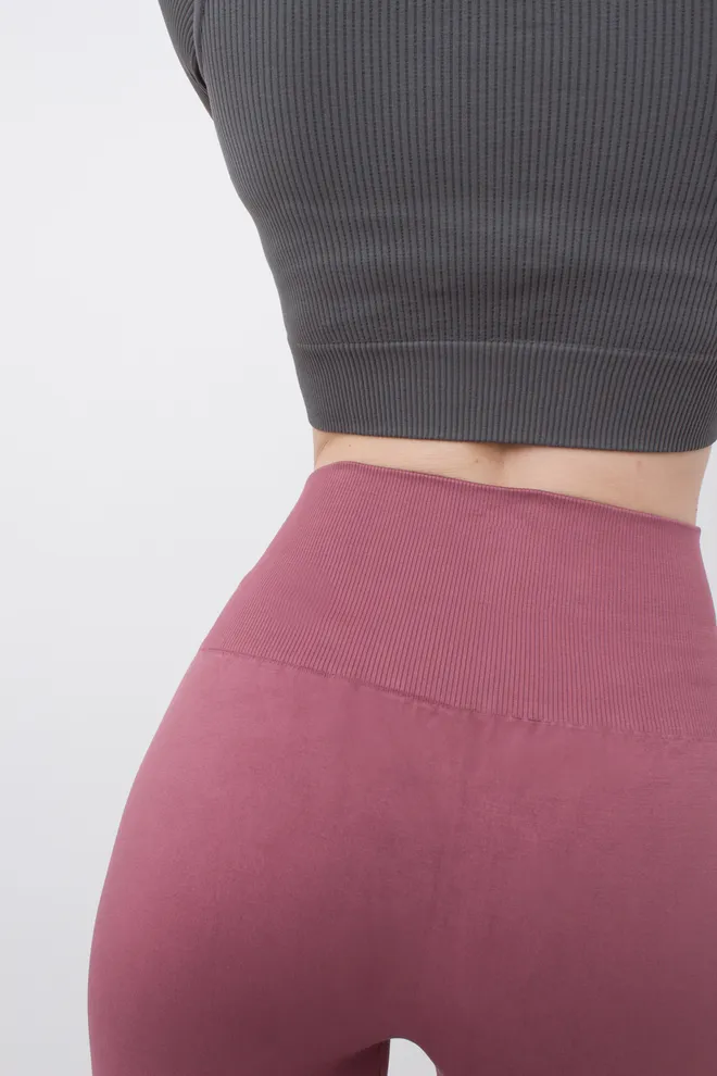 Спортивні безшовні легінси LEGGINGS ENERGY Giulia (flamenco), рожевий