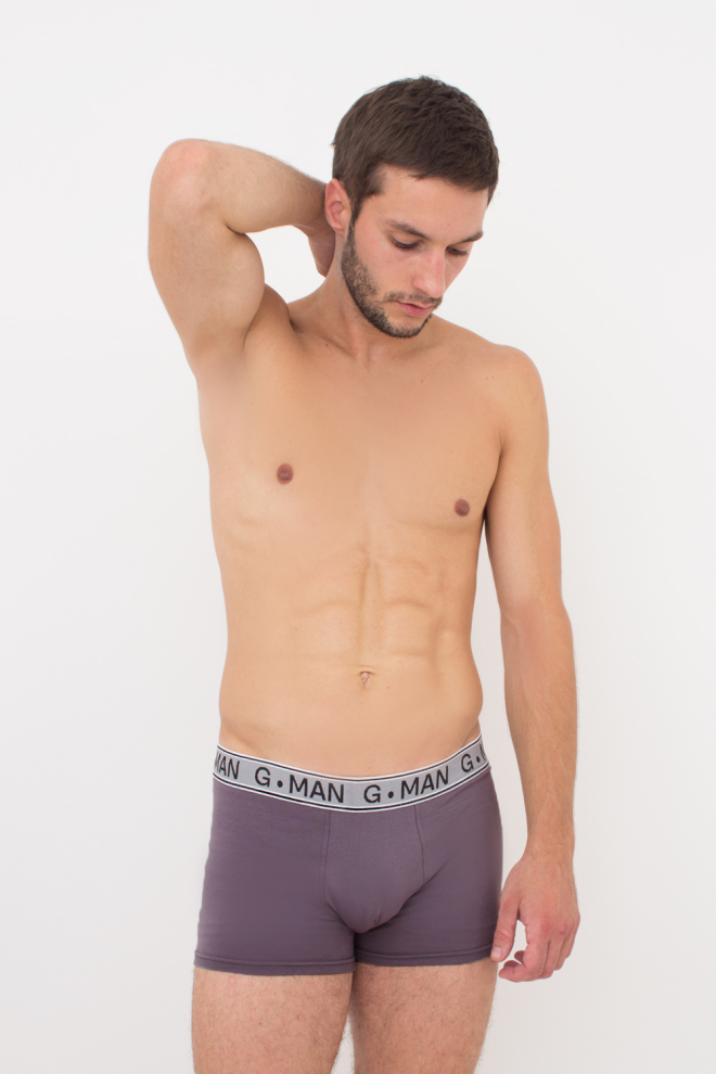 Мужские трусы боксеры G-MAN 20401/60 Giulia (muted mauve), фиолетовый