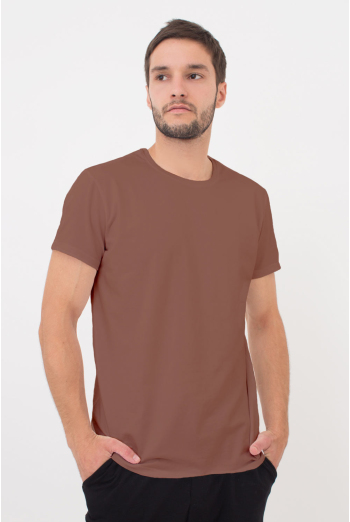 Футболка мужская G-MAN 4601/010 Giulia (chocolate), коричневый Футболка мужская G-MAN 4601/010 Giulia (chocolate), коричневый