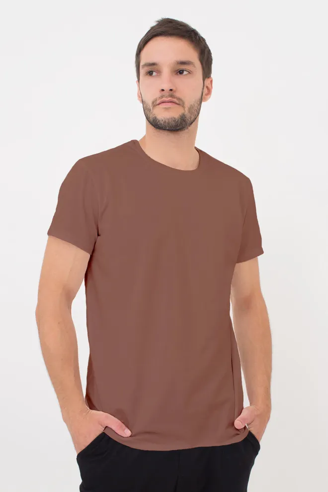 Футболка чоловіча G-MAN 4601/010 Giulia (chocolate), коричневий