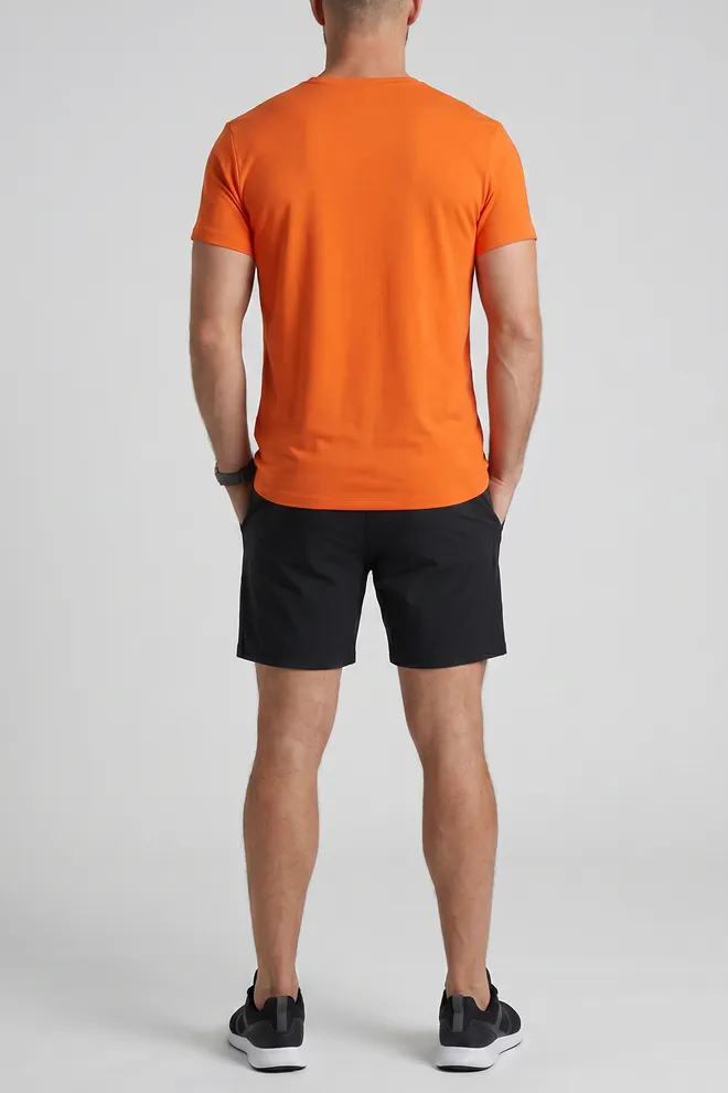 Футболка мужская G-MAN 4601/010 Giulia (deep orange), оранжевый