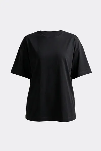 Футболка оверсайз T-SHIRT BASIC 4825/010 Giulia (black), черный Футболка оверсайз T-SHIRT BASIC 4825/010 Giulia (black), черный