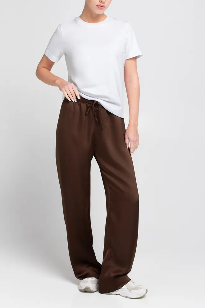 Бавовняна футболка T-SHIRT BASIC NECK FLEX 4815/010 Giulia (white), білий