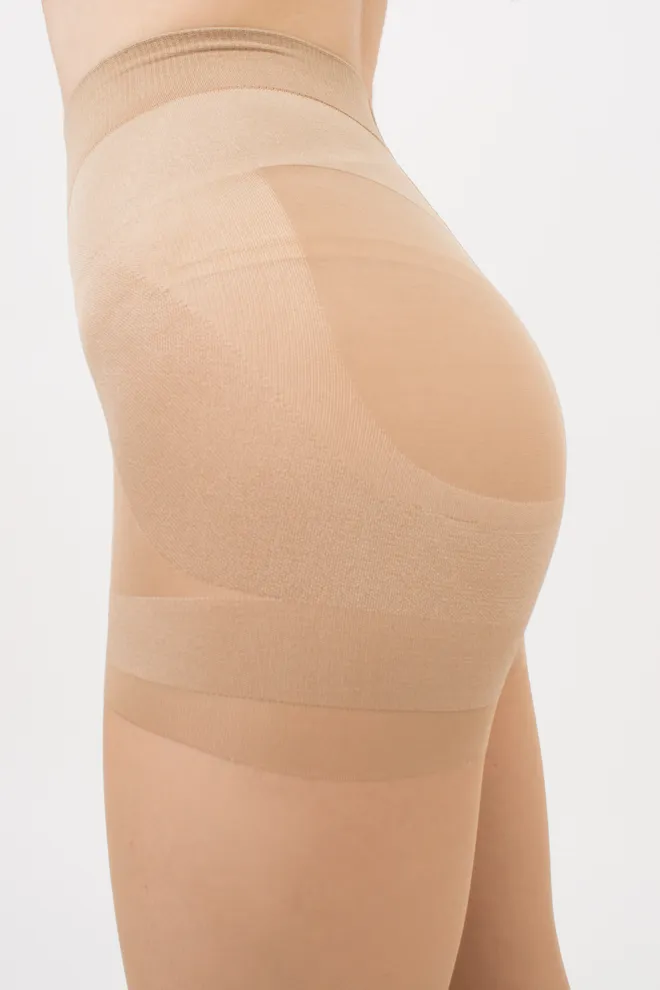 Женские моделирующие колготки с шортиками BODY MODELLING 40 (daino), бежевый