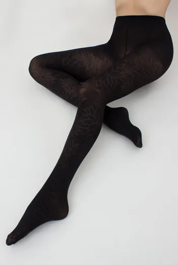 Колготки з малюнком Stem 60 den model 1 Giulia (nero), чорний