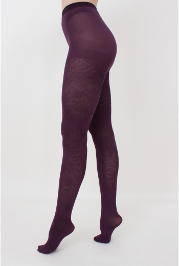 Колготки с рисунком Stem 60 den model 1 Giulia (blackberry wine), фиолетовый Колготки с рисунком Stem 60 den model 1 Giulia (blackberry wine), фиолетовый