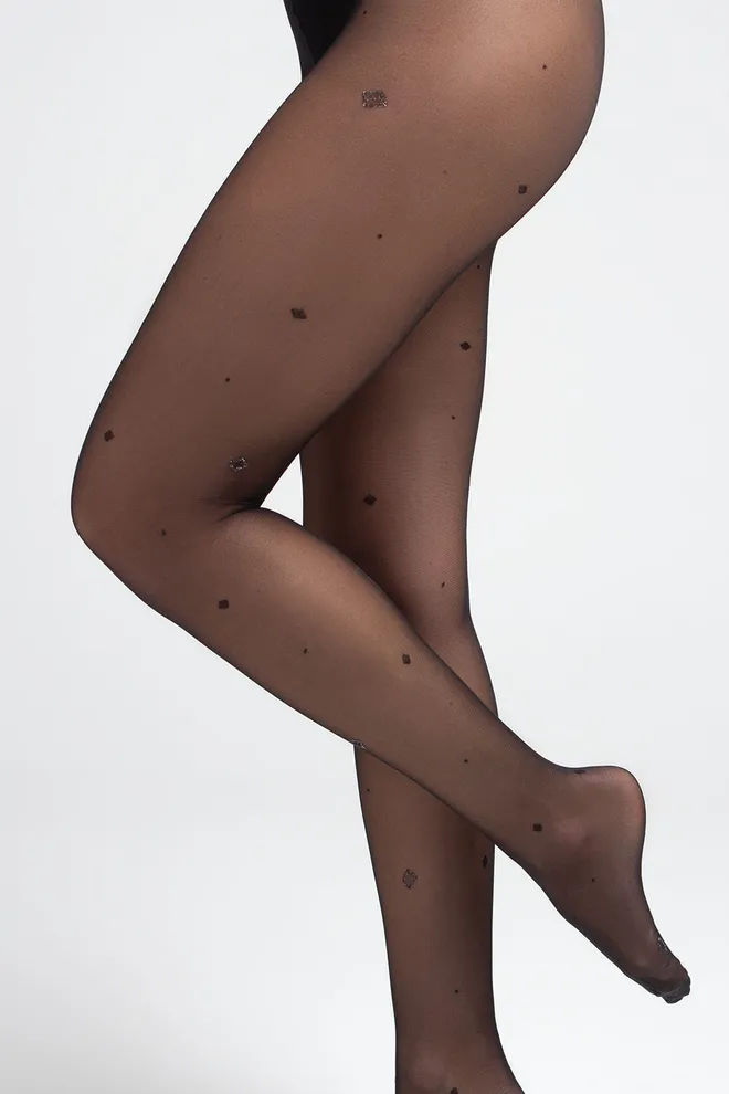 Колготки с люрексом ALISON 20 (7) Giulia (черный)