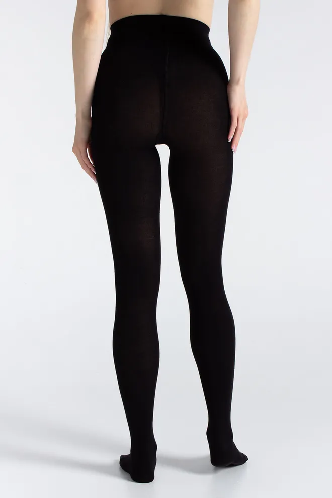 Бавовняні колготки ELITE COTTON 350 Giulia (nero), чорний