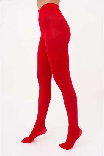 Кольорові колготки з мікрофібри Blues 70 den Giulia (aurora red) Кольорові колготки з мікрофібри Blues 70 den Giulia (aurora red)