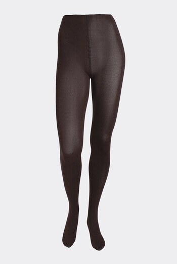 Хлопковые колготки ELITE COTTON 350 Giulia (chocolate), коричневый