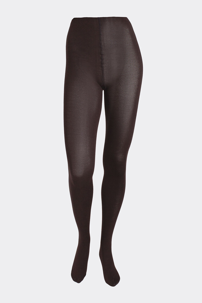 Хлопковые колготки ELITE COTTON 350 Giulia (chocolate), коричневый