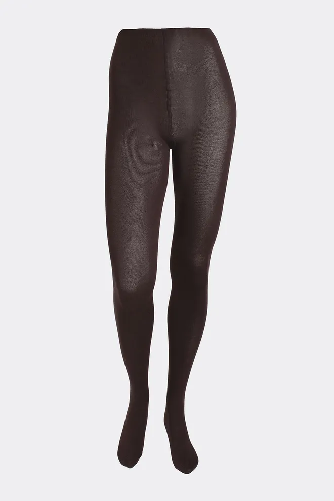 Хлопковые колготки ELITE COTTON 350 Giulia (chocolate), коричневый