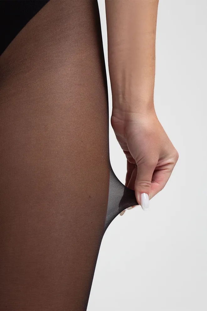 Колготки с люрексом SANTINA 20 (18) Giulia (черный)