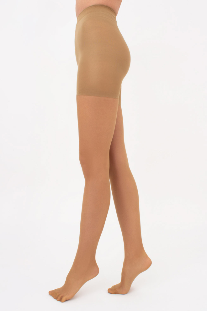 Жіночі класичні коригуючі колготки Slim 20 den Giulia (visone), бежевий