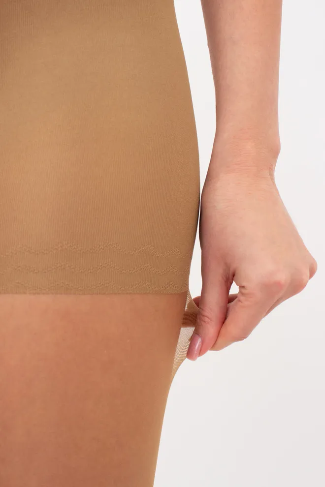 Жіночі класичні коригуючі колготки Slim 20 den Giulia (visone), бежевий