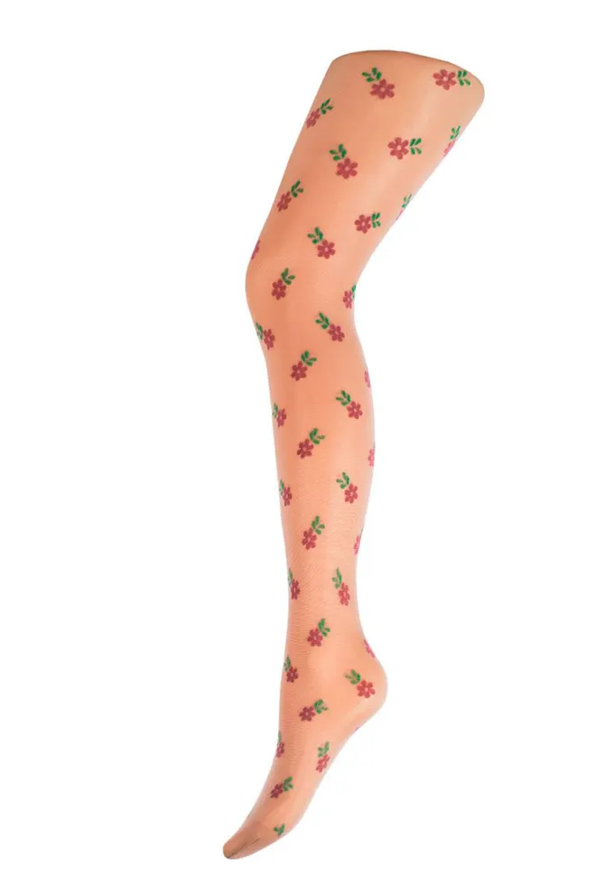 Дитячі колготки з квіточками Alana 20 den model 2 Giulia (glace)