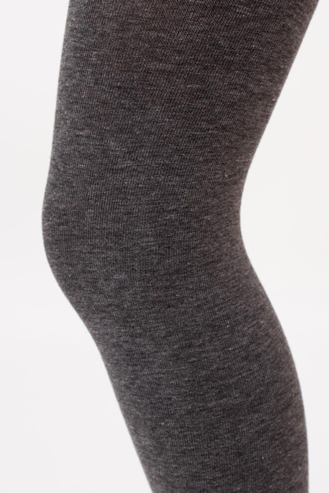 Дитячі бавовняні колготки ENJOY COTTON 180 Giulia (deep grey melange), сірий